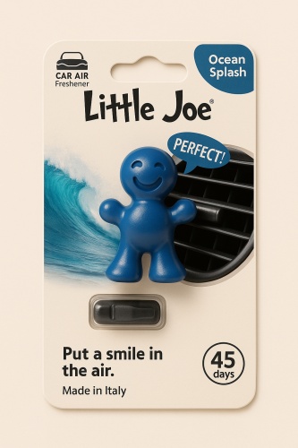 Little Joe ароматизатор пластиковый ET0707 Little Joe Ocean Splash – Reflex Blue