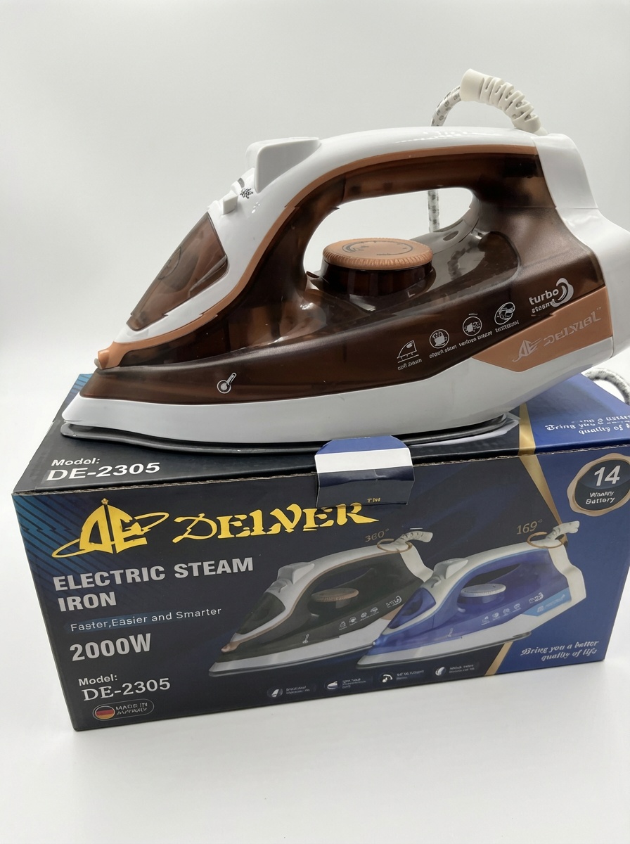Утюг Delver DE-2305 коричневый