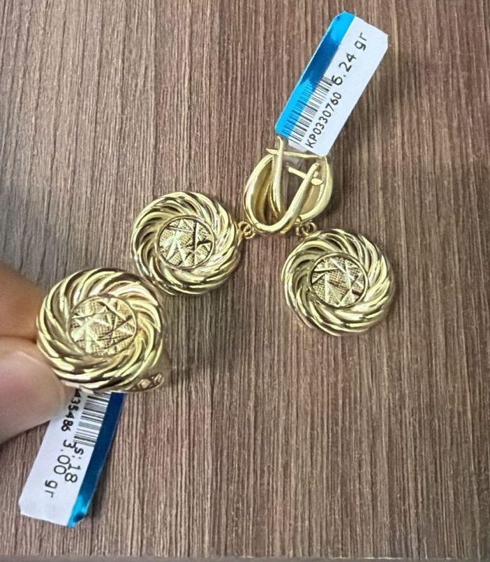 Italy Gold К62430018 вес 9.2 г золото, без вставок