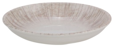 Тарелка ID Fine Ray 25 см, 12 шт, фарфор