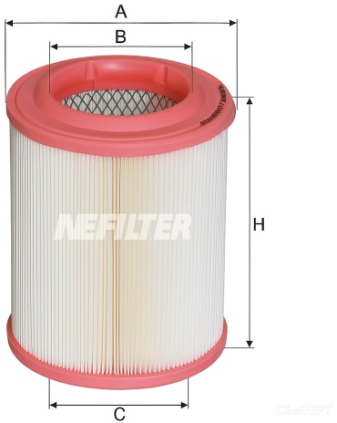 MFilter воздушный фильтр A504