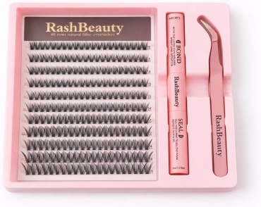 RashBeauty 40D накладные 40D D 0.40 мм черный mix 8-16 мм