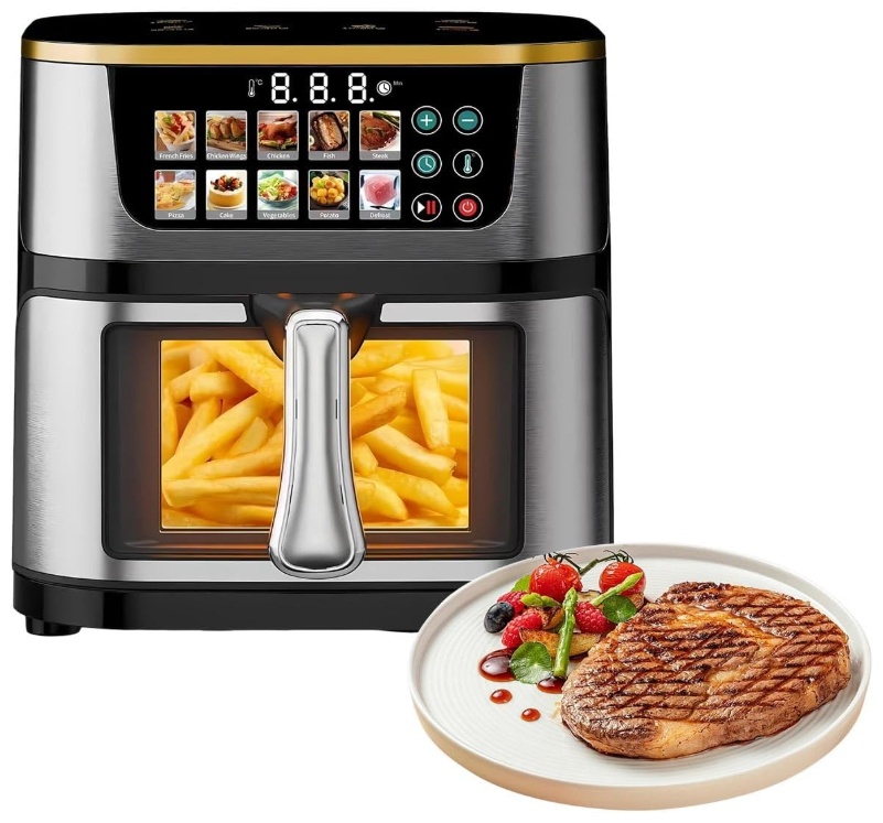 Аэрогриль 211 10 л черный, серо-черный