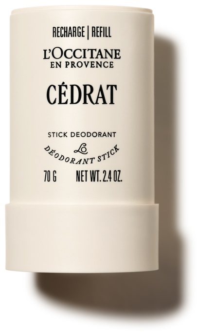 L'Occitane Стик-дезодорант Cédrat, запаска дезодорант для мужчин 70 г