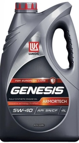 Синтетическое ЛУКОЙЛ GENESIS 5W-40 4 л