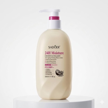 SADOER Anti-aging Body Lotion - Укрепляющий лосьон для тела с кокосовым коллагеном лосьон для тела 500 мл