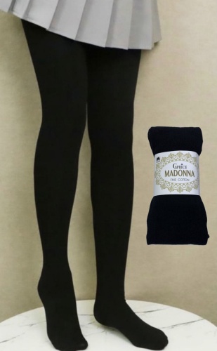 Колготки матовые, классические 2B черный