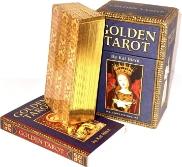 Golden Tarot GOL78 U.S. Games Systems (Золотое Таро) 78 карт премиум