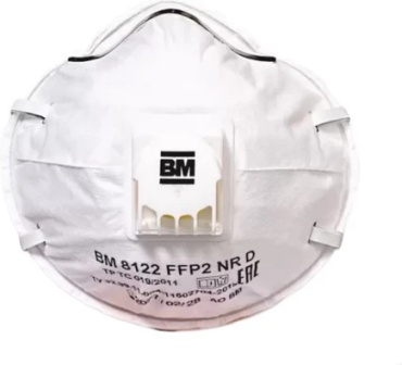 3M полумаска FFP2 ВМ 8122, 1 шт
