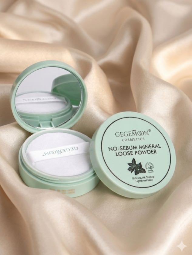 Пудра Gegemon NO-SEBUM MINERAL LOOSE POWDER рассыпчатая No-Sebum Mineral Loose Powder прозрачный