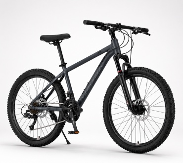 Велосипед Wingoffly Vetro горный скоростной MTB дисковые тормоза, амортизационная вилка 2027 26 дюймов серый