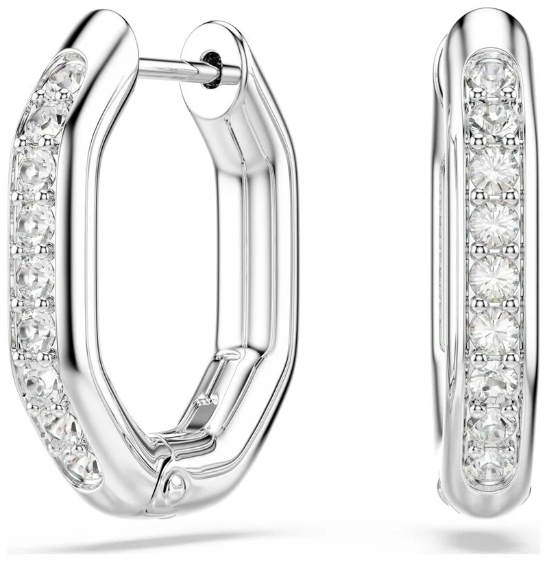 Серьги Swarovski бижутерный сплав, кристаллы Swarovski