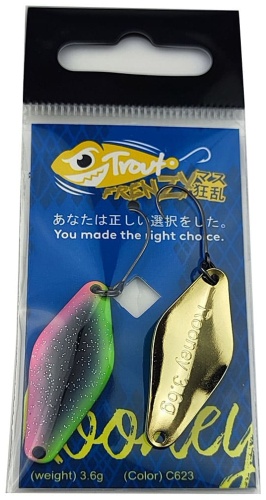 Блесна Trout Frenzy Trout Frenzy Rooney 3.6gr 1 шт 35 мм C623