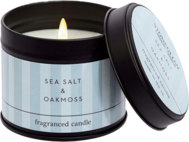 Ароматическая свеча Stoneglow Sea Salt & Oakmoss 7.5 см, 1 шт