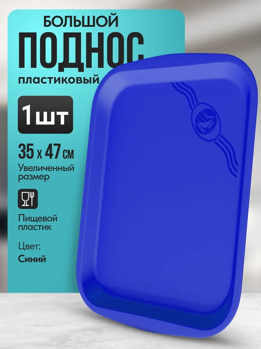 Поднос 453450135 синий