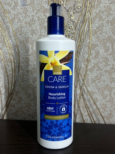 Avon Care cocoa & vanilla nourishing Body Lotion лосьон для тела 720 мл