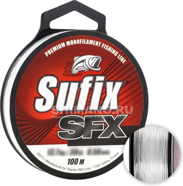 Sufix монофильная леска DS1CA035024A9N 0.35 мм прозрачный