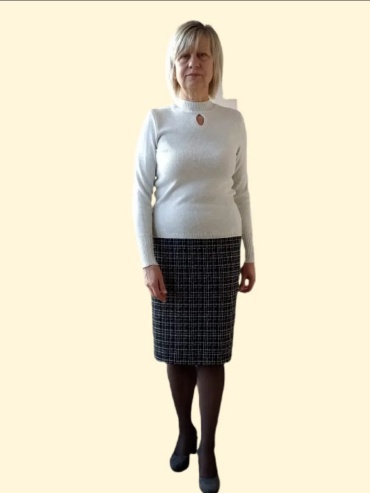 Юбка карандаш Irina Kholodova серый