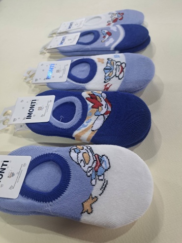 Следки 30361890_872233153 5 пар белый, голубой 1-4 лет