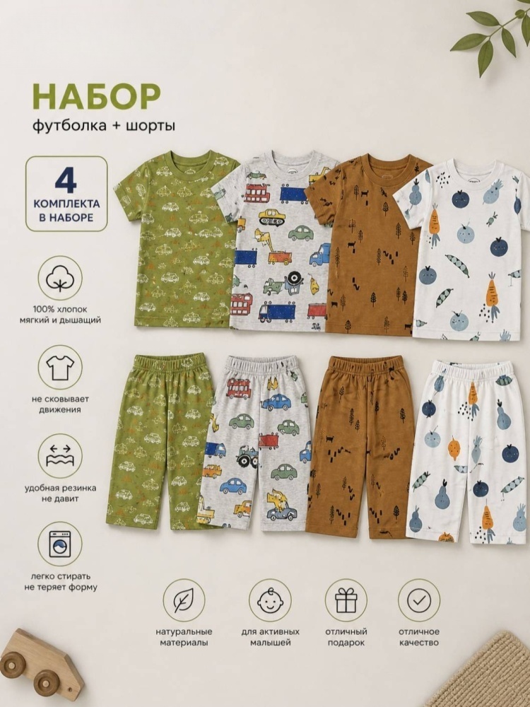 Комплект Mamas and papas голубой, мультиколор