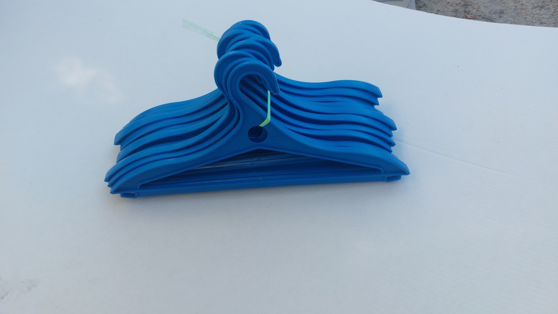 Набор вешалок PLASTIKA W089DD синий 10 шт