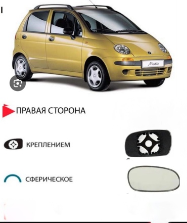 Зеркальный элемент Ростеко MATIZ-R правое для Daewoo Matiz 1998-2010