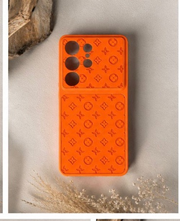 Чехол 2UUL для OPPO A15 оранжевый