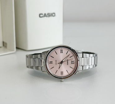 Кварцевые CASIO Classic Steel Rose Dial нержавеющая сталь