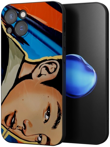 Чехол Mcover для Apple iPhone 15 рисунок