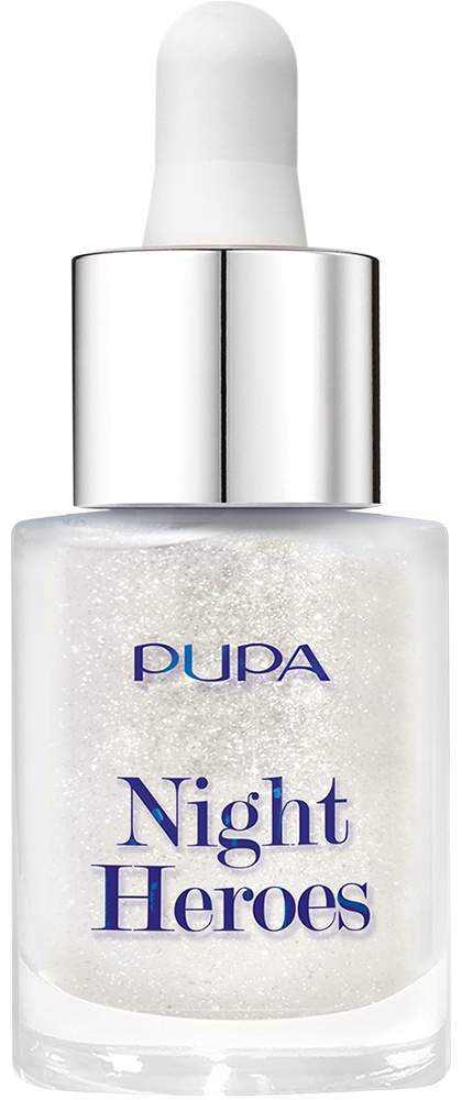 PUPA Night Heroes Sparkling Drops хайлайтер 001