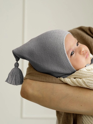 Шапка Amarobaby серый