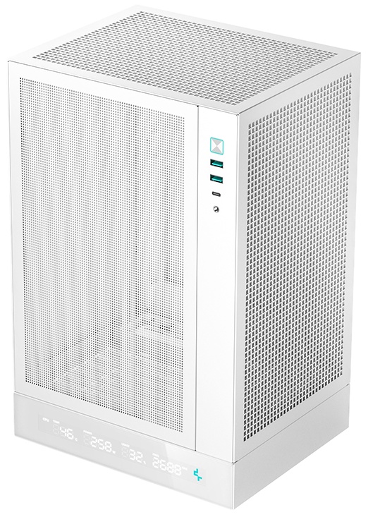 Корпус Deepcool CH170 DIGITAL WH белый