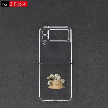 Чехол DiCase для Samsung Galaxy Z Flip4 прозрачный
