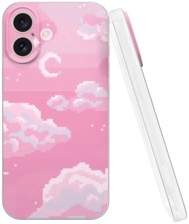 Чехол Mcover для Apple iPhone 16 рисунок