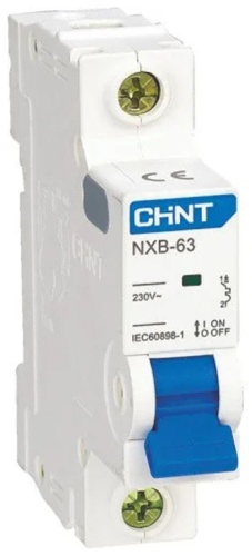 CHINT автоматический выключатель 1P 25 A, 4.5 кА, 230 В