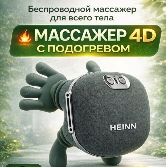 Массажер HEINN S9 воротник разминающий, разогревающий