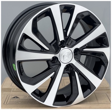 HYUNDAI / KIA rno005 6x15/4x100 D54.1 ET45 1 диск черный, серебристый