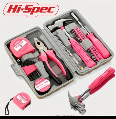 Набор инструментов строительный 8 в 1 Hi-Spec DM647310