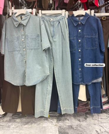 Костюм повседневный LIDER MODA голубой