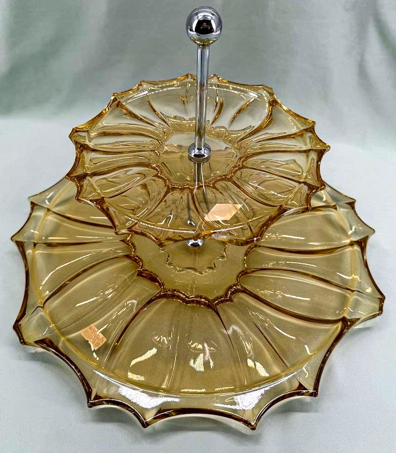 Aurum Crystal этажерка 98C01/2/72W13/355-K круглая 1 шт