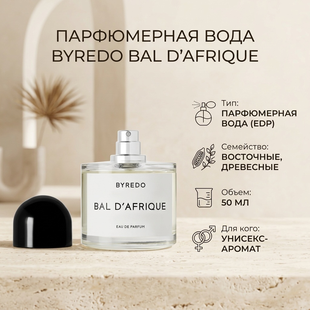 Byredo Bal d'Afrique парфюмерная вода EDP 50 мл, унисекс