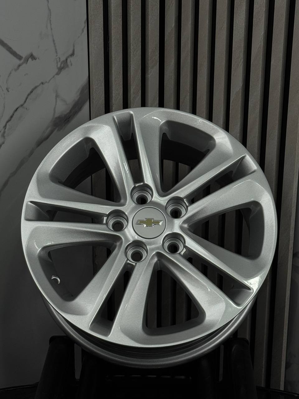 Top Grade T/G CHEVROLET 5104 6.5x15/5x105 D56.6 ET35 4 диска серый