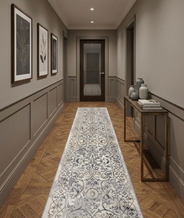 Ковровая дорожка Villa Carpet короткий ворс, полипропилен, полиэстер, 80 см x 6 м