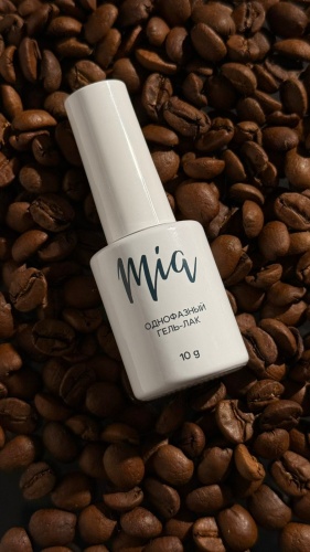 Mia гель-лак Однофазный гель-лак Coffee 05 камуфлирующее, глянцевое 10 мл