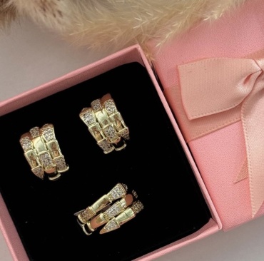 Fallon Jewelry бижутерный сплав, фианит