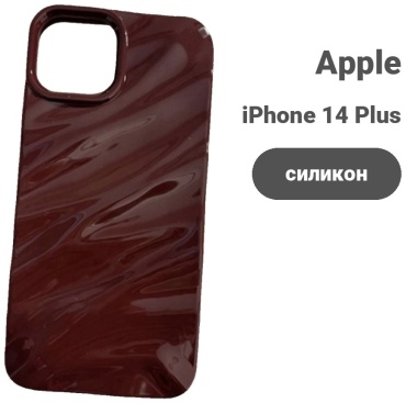 Чехол для Apple iPhone 14 Plus бордовый