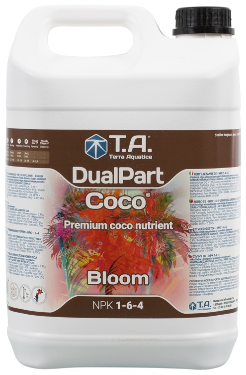 Удобрение DualPart Coco Bloom 5L (GHE)