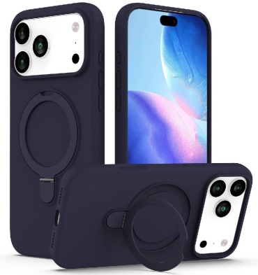 Чехол CABBEEN для Apple iPhone 17 Pro Max синий
