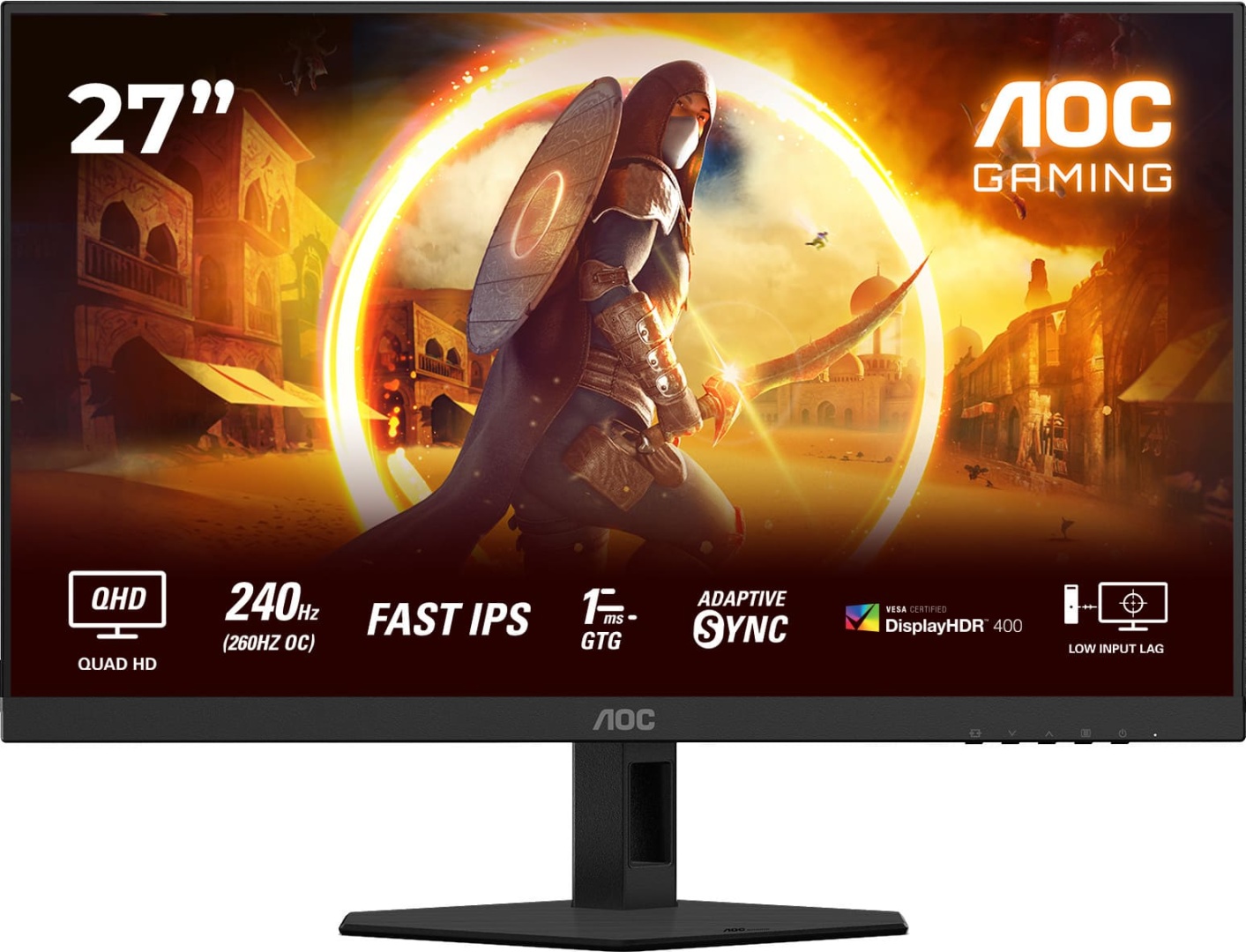 Монитор 27" AOC Q27G4ZR/01 черный