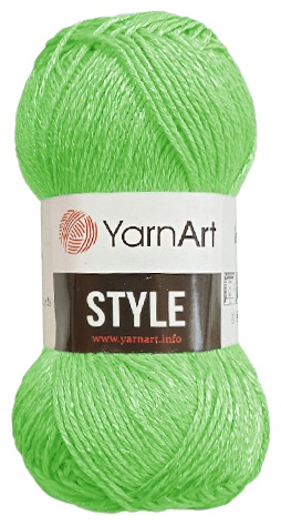 Моток YarnArt Style 663 - Св зел 185 м 50 г